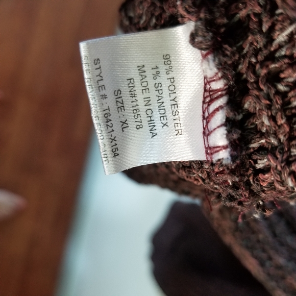 Haute Project Brown Sweater Size XL - Picture 9 of 10